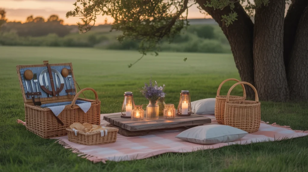 Outdoor Dining with a Picnic Vibe