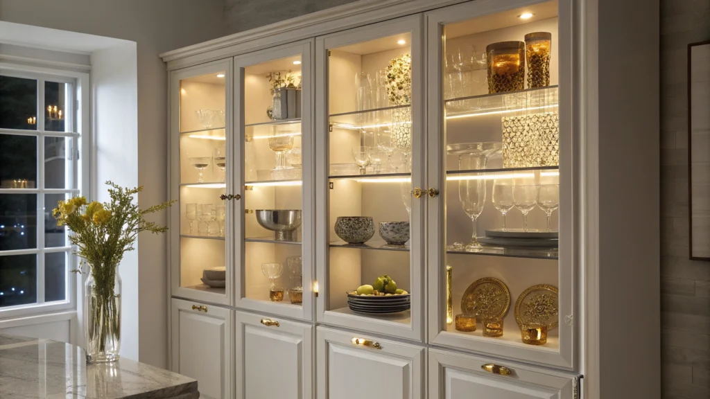 Light Inside Glass Cabinets