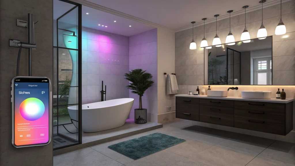 Smart Bathroom Lights