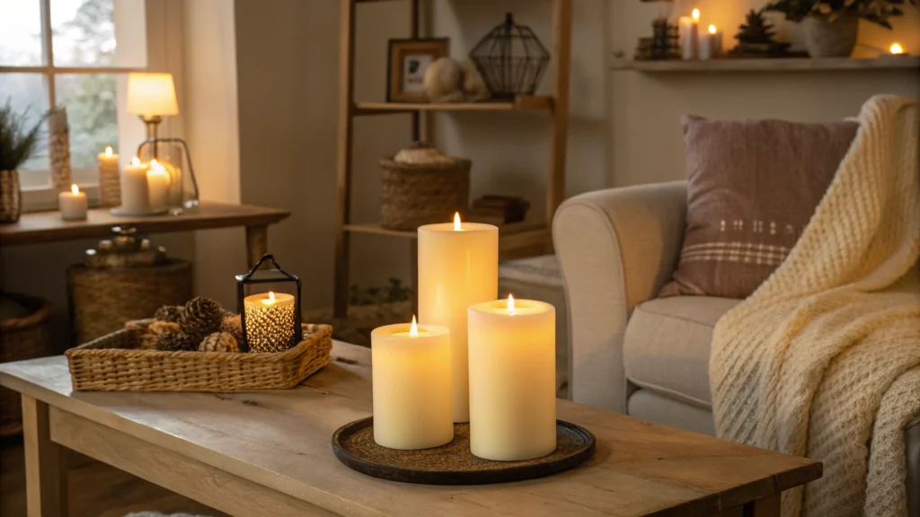 7. Glow with Candles