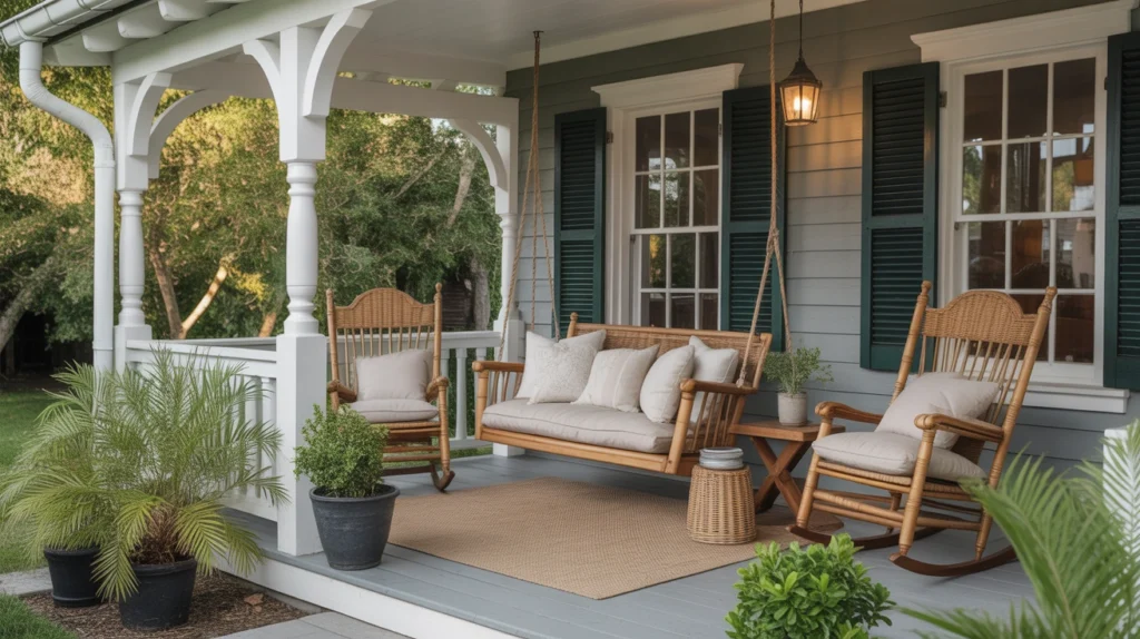 Cozy Porches and Seating Areas
