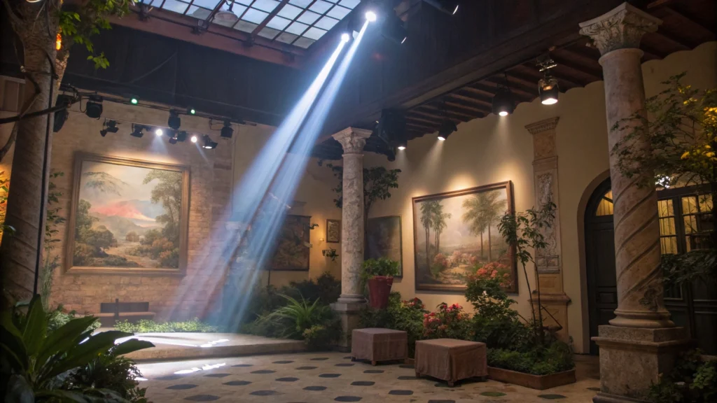 8. Create Drama with Spotlights