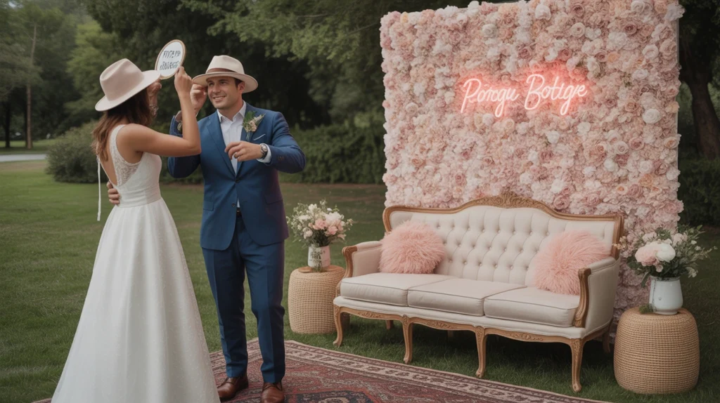 8. Photo Booth with Props