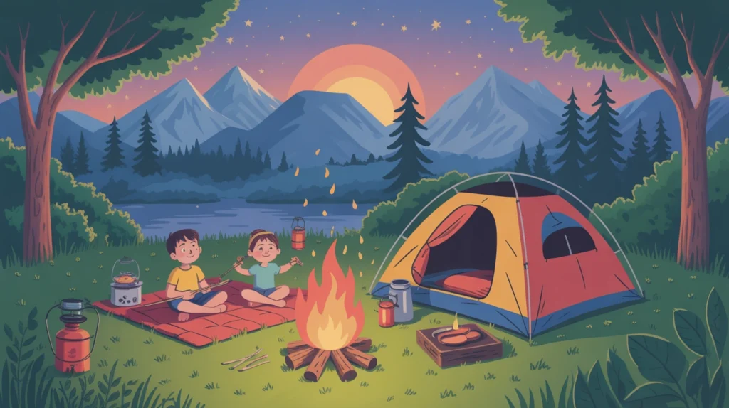 A Backyard Camping Adventure