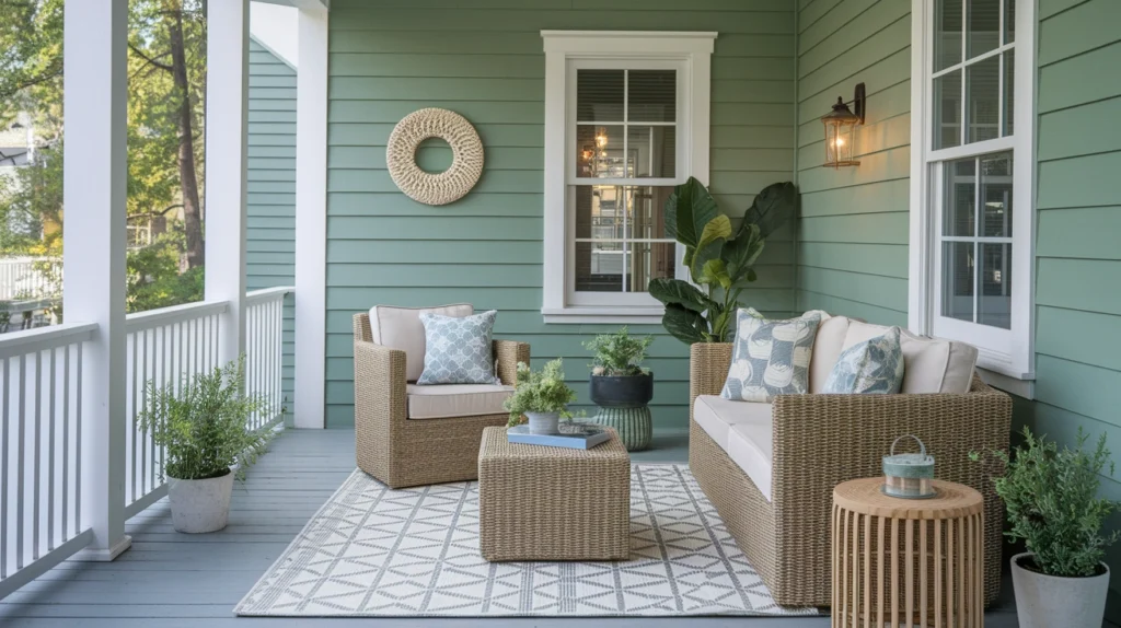 9. Style the Porch with Comfy Seating
