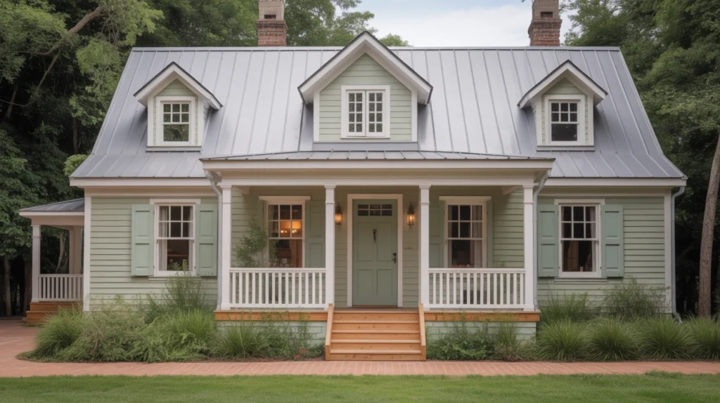 Textured Siding in Soft Colors