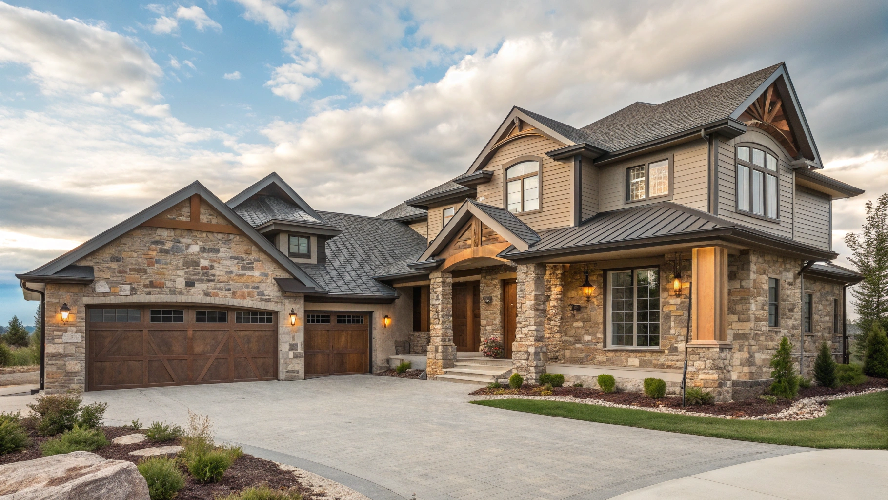 12 Awesome Home Exterior Stone and Siding Looks