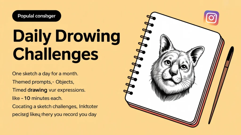 Daily Drawing Challenges