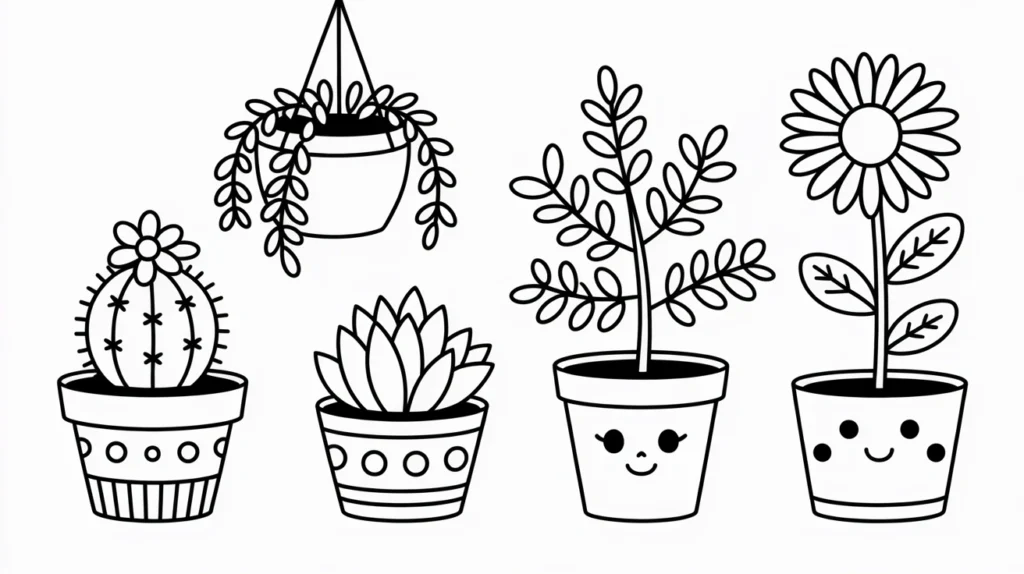 3. Plants in Pots
