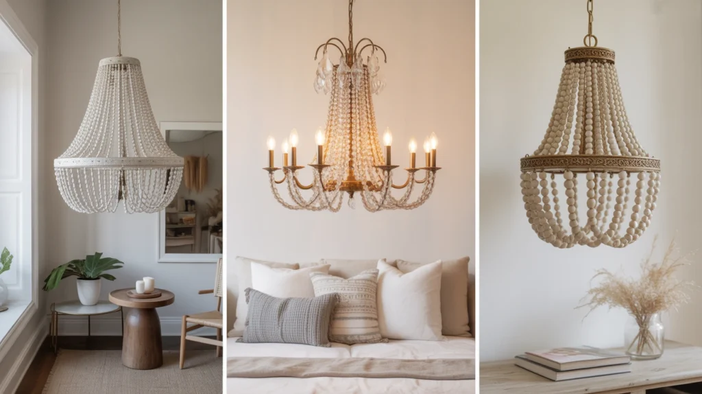 5. Mini Chandeliers for Cozy Corners