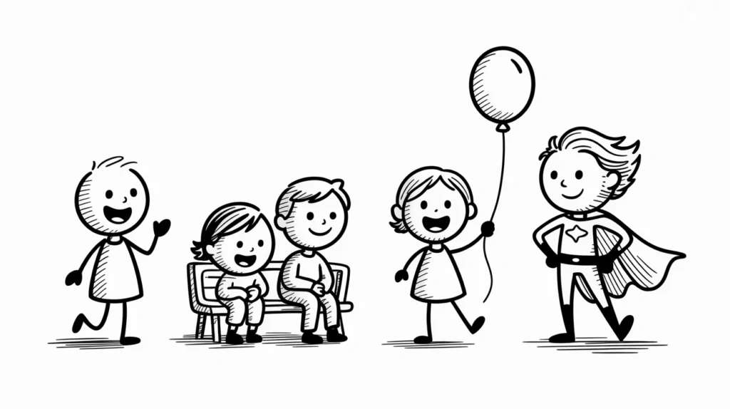 8. Mini People and Stick Figures