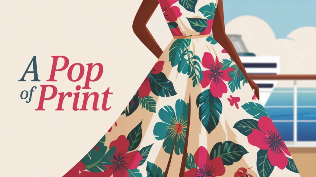 9. A Pop of Print Embrace Bold Patterns