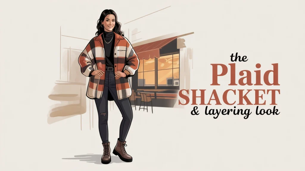 The Plaid Shacket & Layering Look