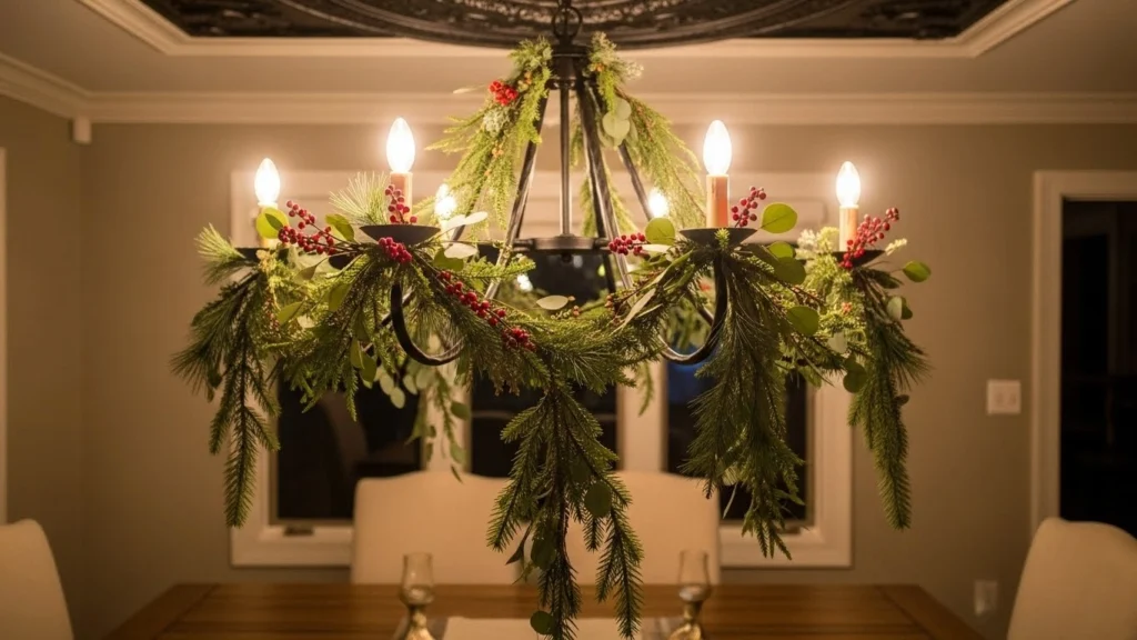 1. Greenery Wrapped Around the Frame