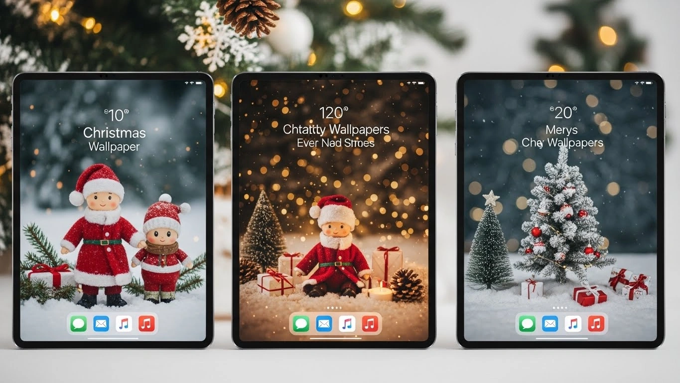 10 Christmas Wallpaper for iPad | Festive and Cozy Screens