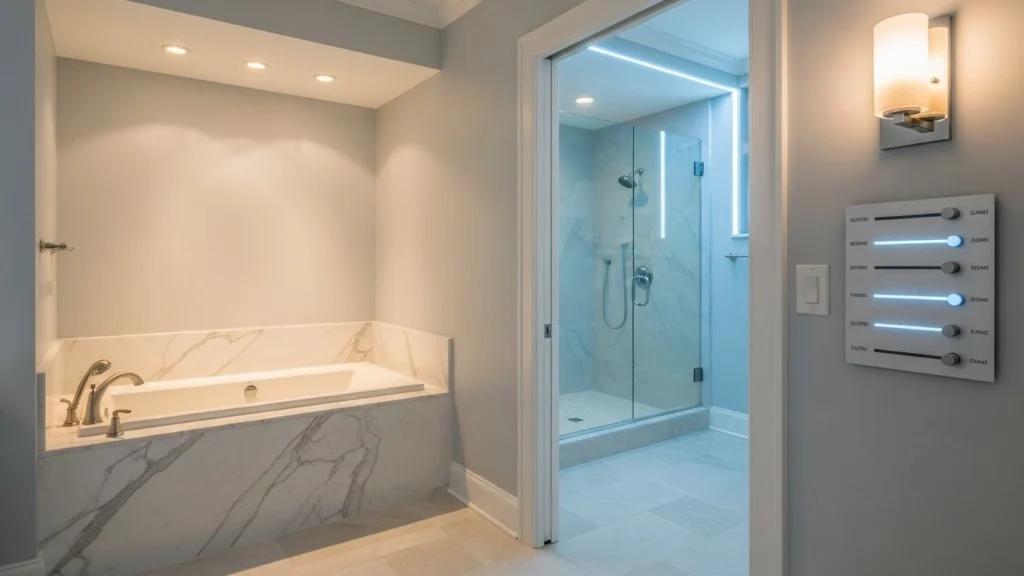 10. Dimmer-Controlled Lighting Zones.