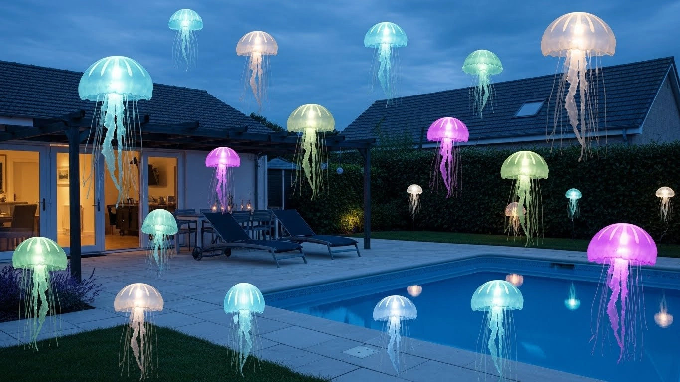 12 Creative Jellyfish Outdoor Lights to Elevate Your Backyard