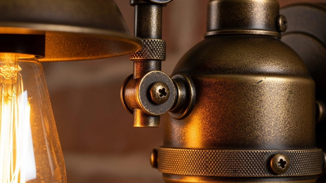 3. Aged Brass or Bronze Finishes