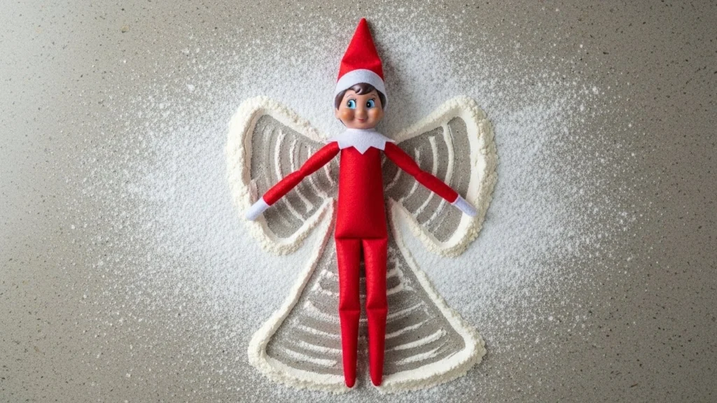 3. Elf Snow Angel