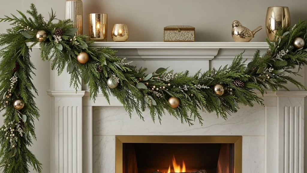 4. Warm White Lights Along Cabinets