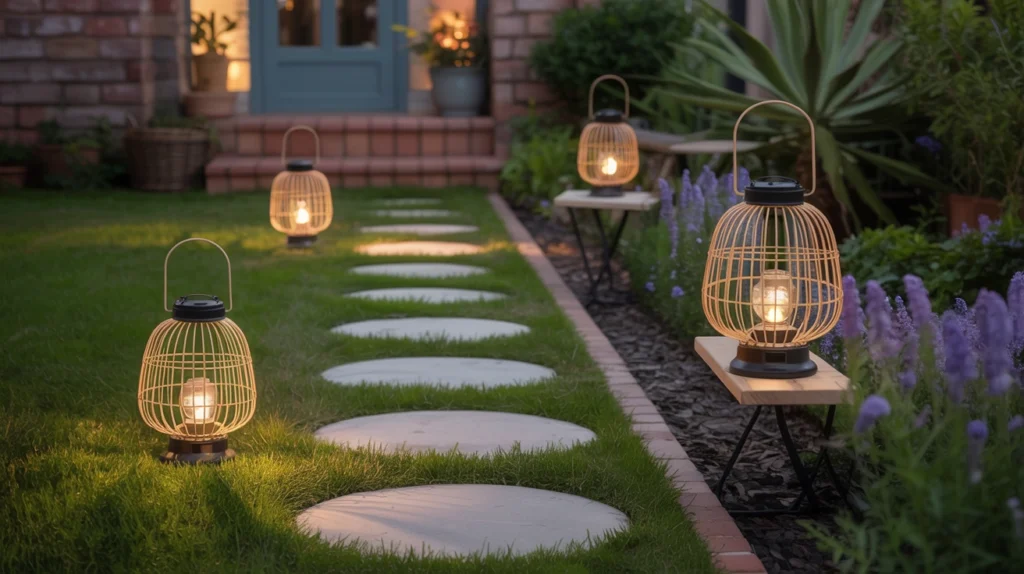 5. Solar Lanterns for a Charming, Rustic Look