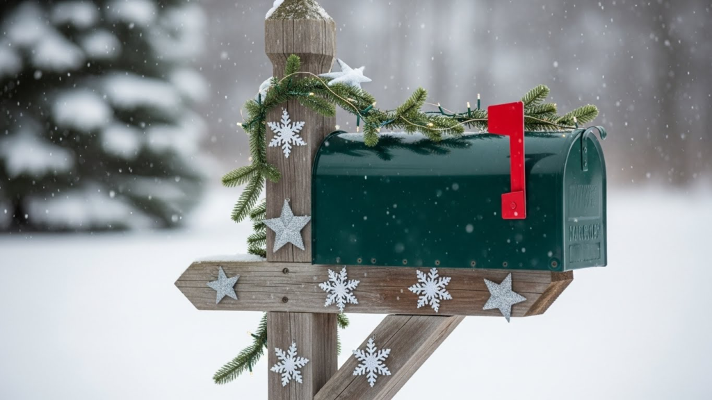 6. Snowflake or Star Accents