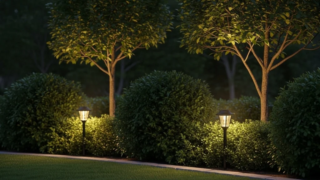 7. Garden Uplights