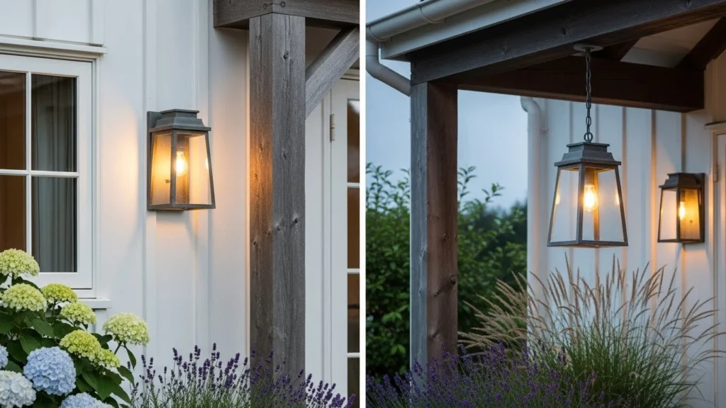 9. Coastal-Inspired Outdoor Lighting