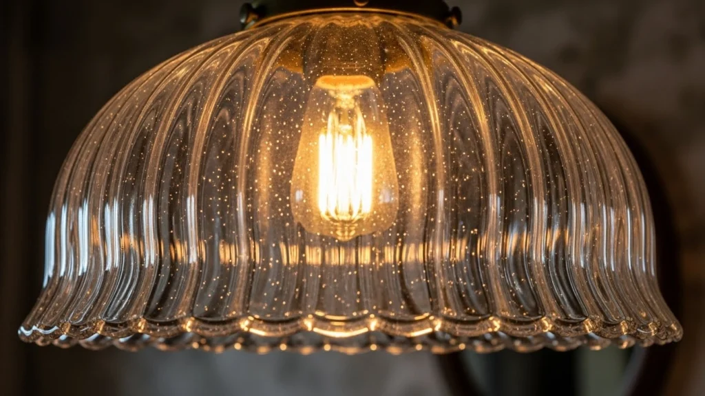 9. Glass Details That Diffuse Light