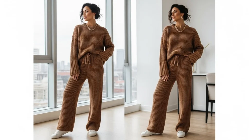 4. Matching Knit Set