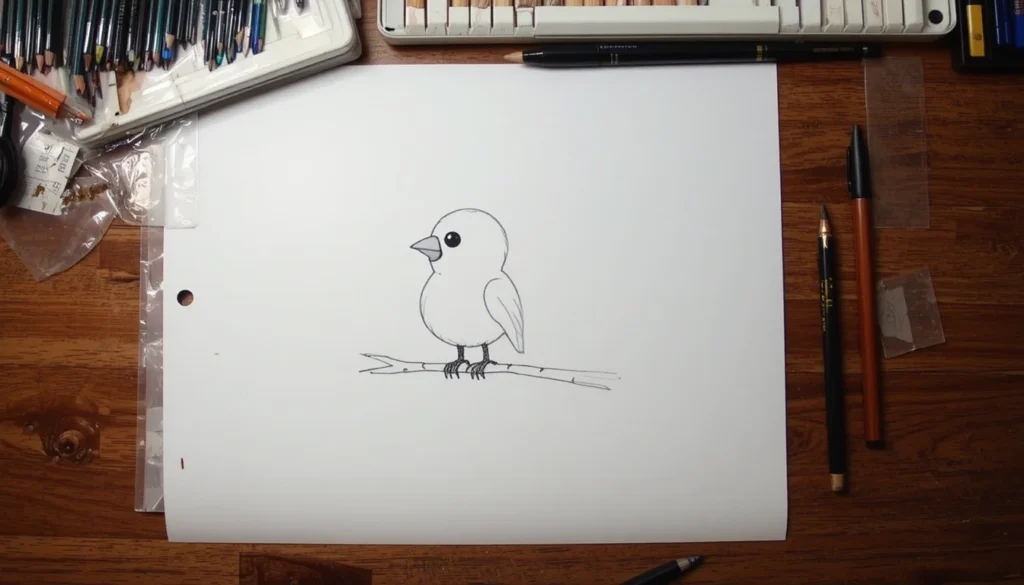 2. Tiny Bird on a Branch