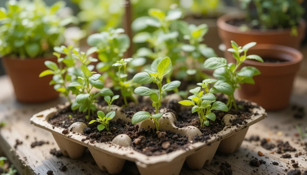 4. Planting a Mini Garden