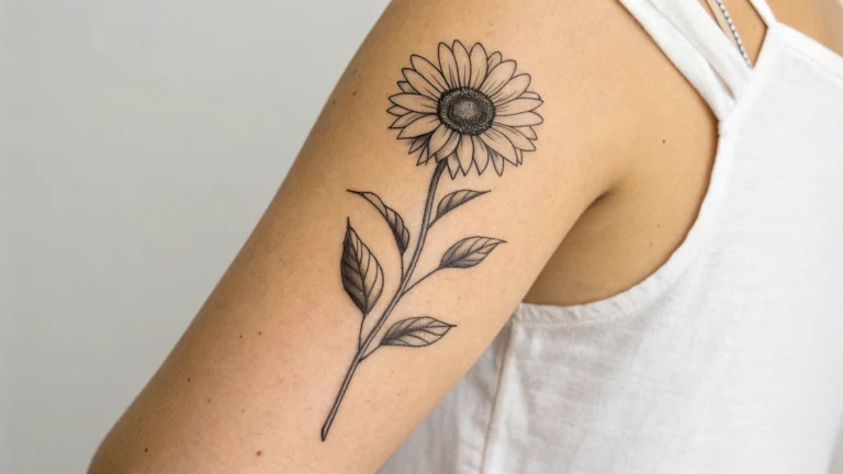 Delicate Floral Tattoo Ideas