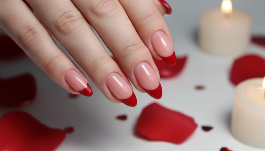 classic_red nails