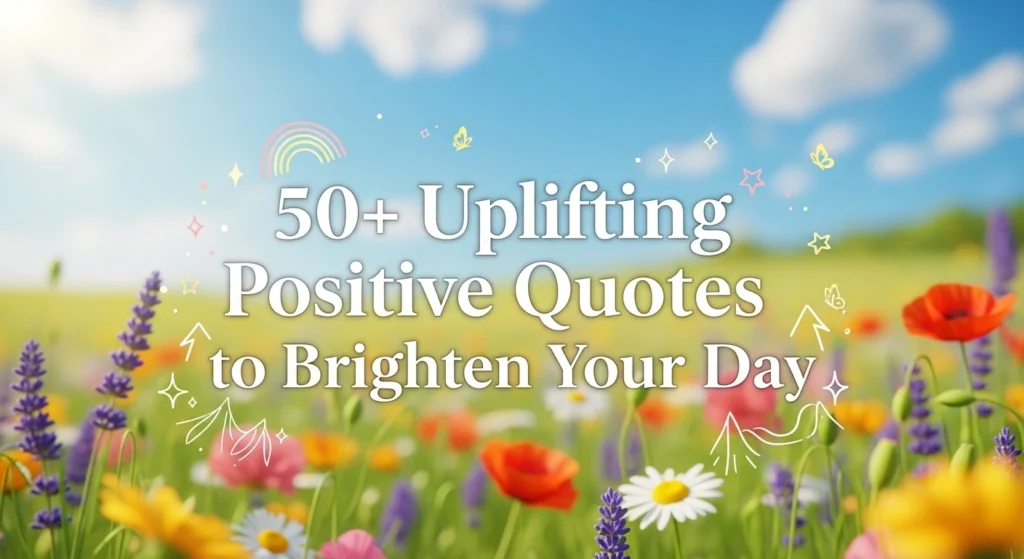 50+ Uplifting Positive Quotes to Brighten Your Day