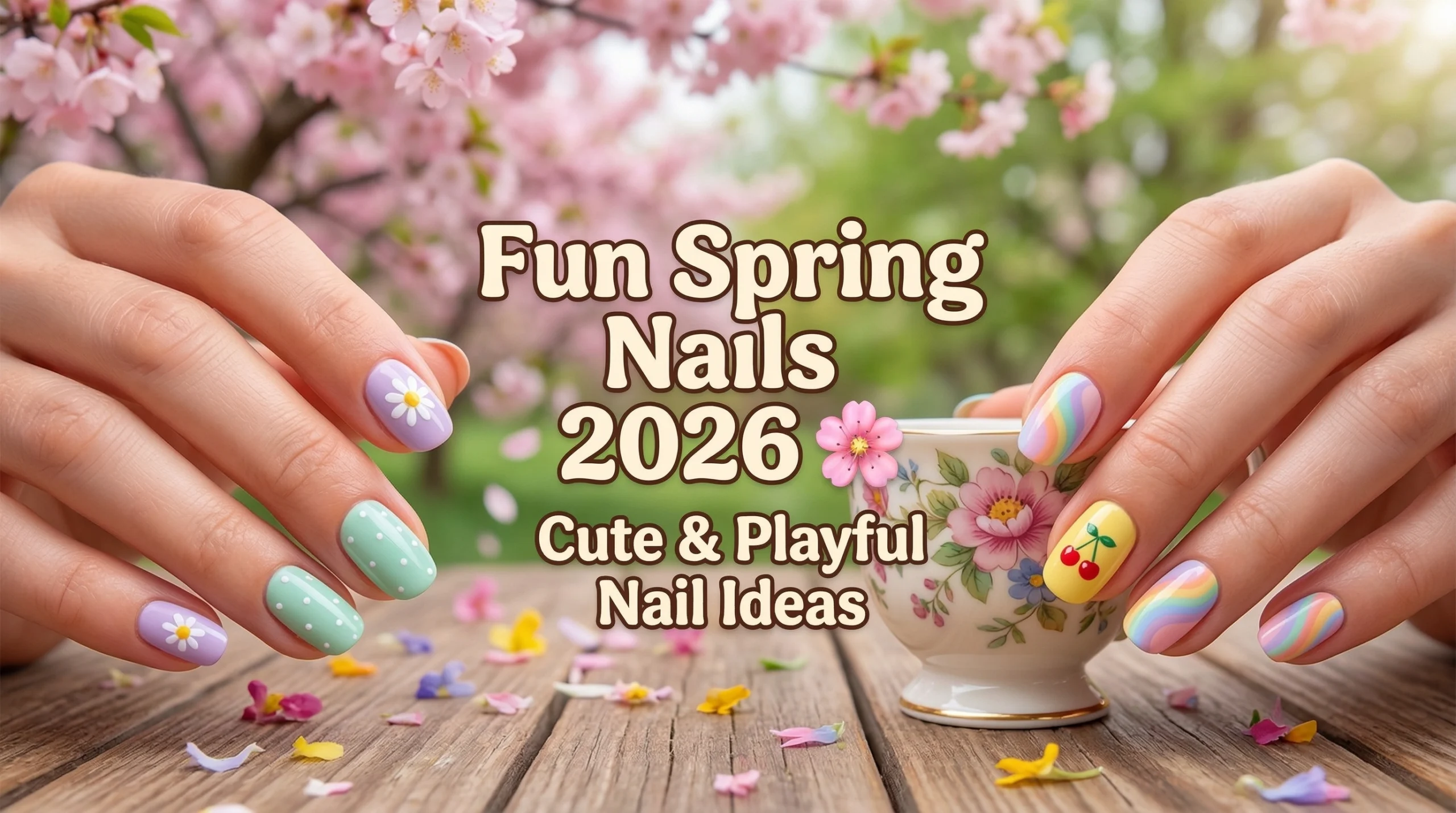 Fun Spring Nails 2026 – Playful Colors & Cute Nail Designs