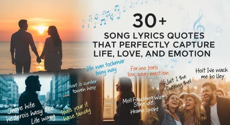 Song Lyrics Quotes