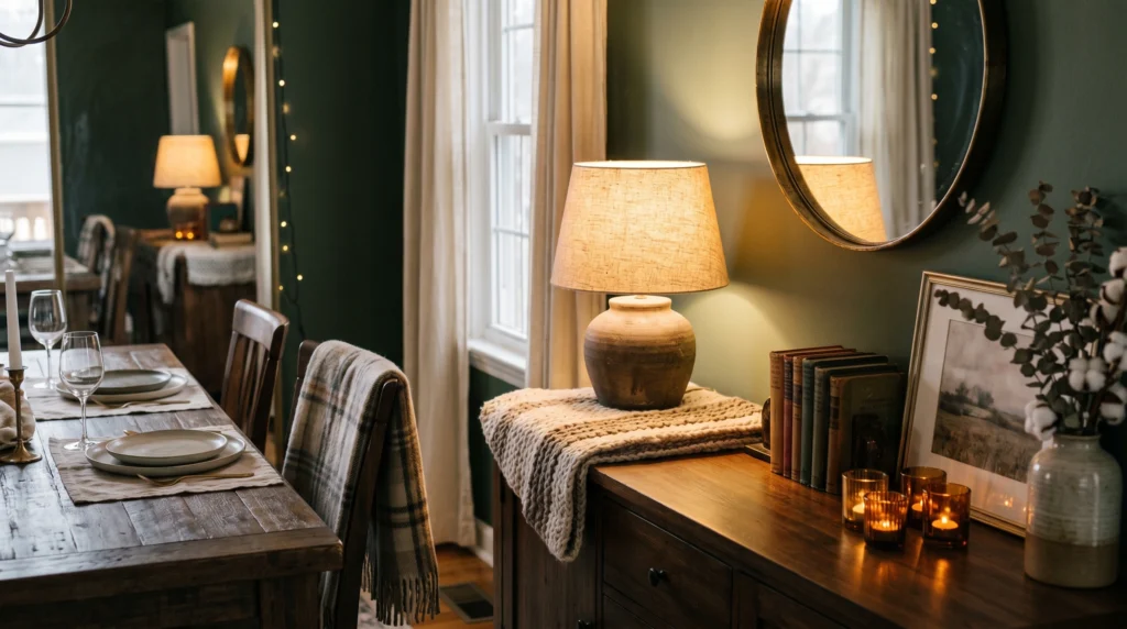 Table Lamps on Sideboards