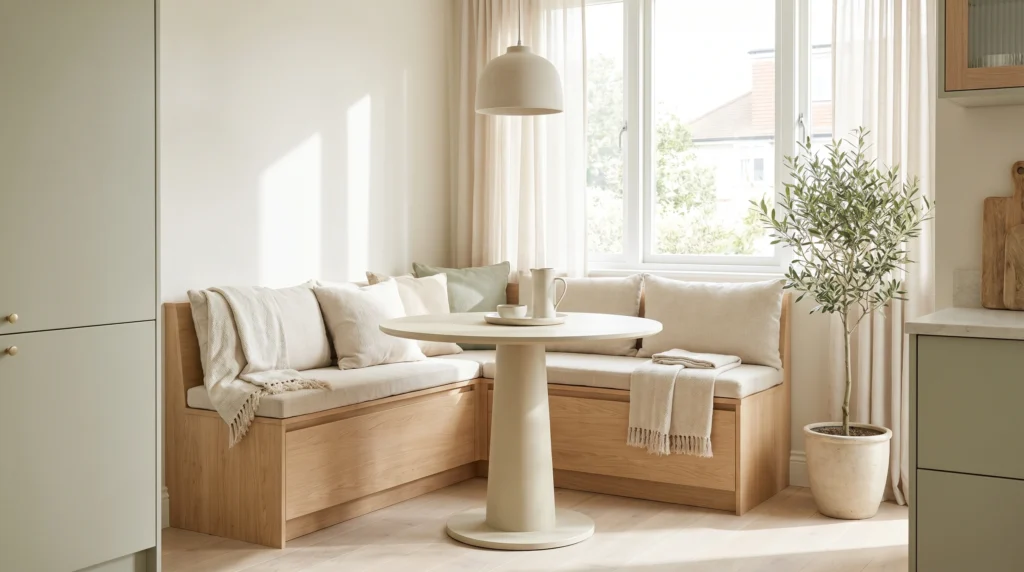 Compact Bench for Small Spaces