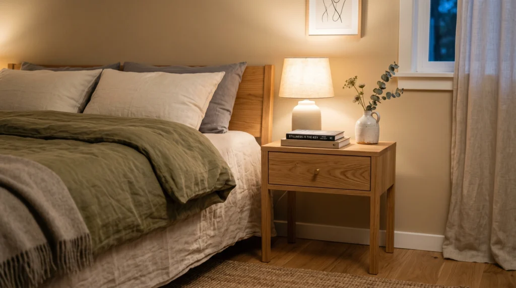 Minimal Nightstands with Personality