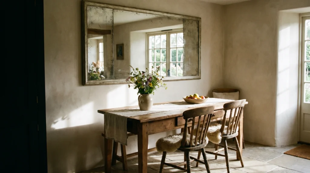 Mirrors That Double the Visual Space