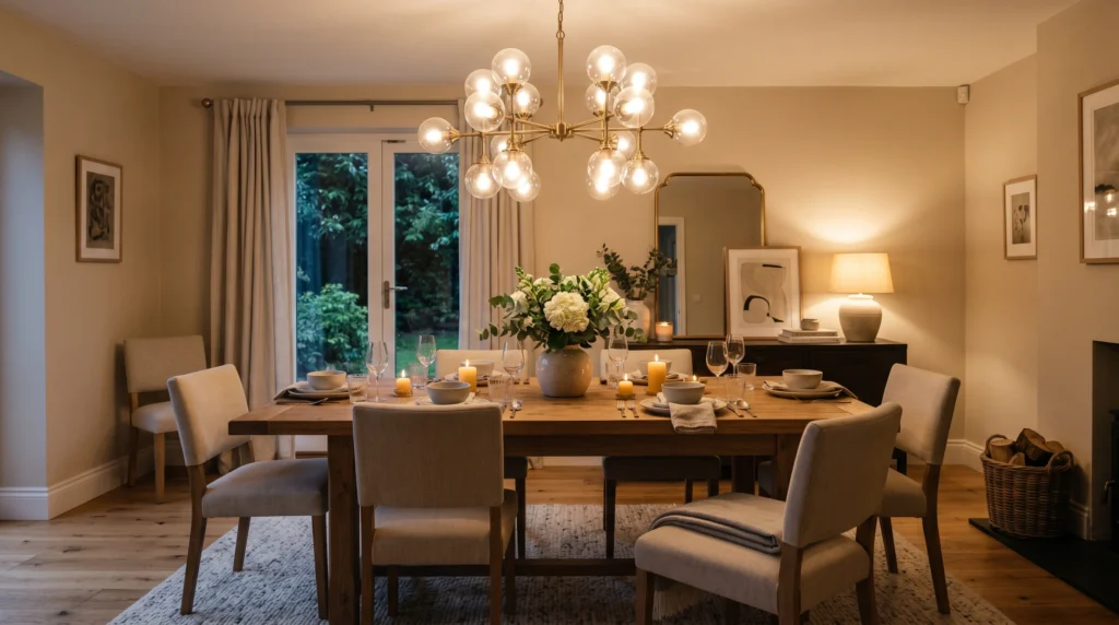 Statement Chandelier That Draws the Eye