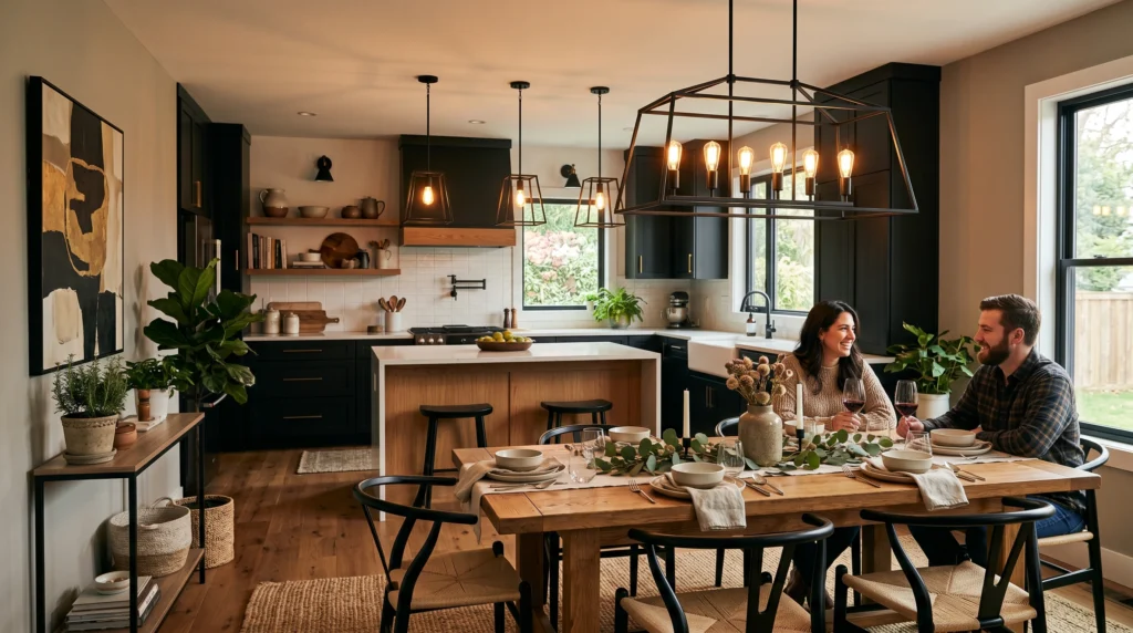 Match Lighting Styles for Visual Flow