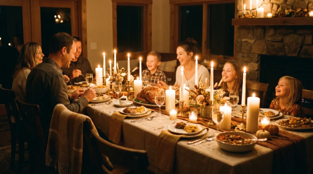 Warm Candlelight for a Cozy Glow