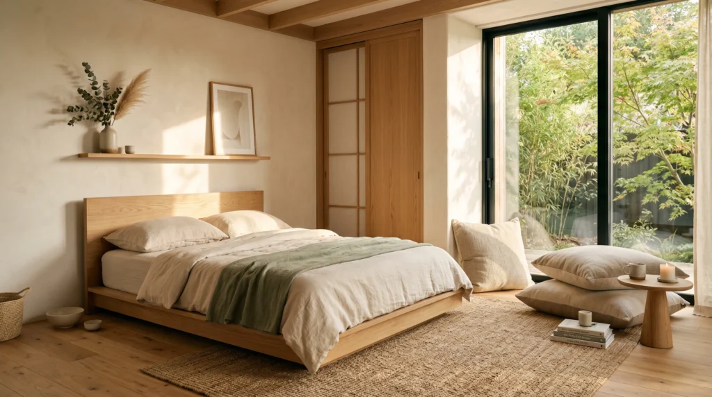 Low Furniture Layout for a Calm Feel