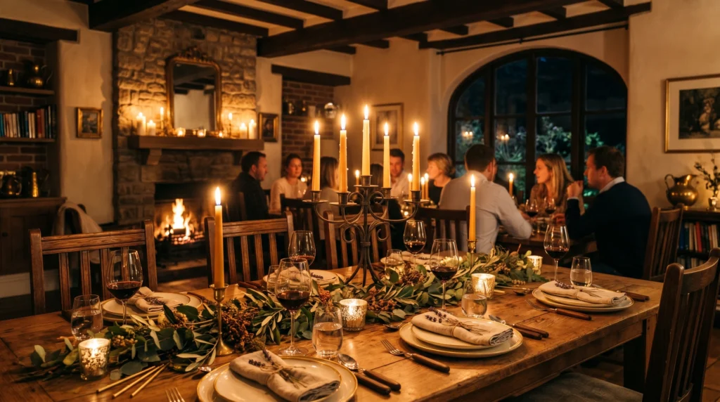 Candle-Style Lighting for Warmth