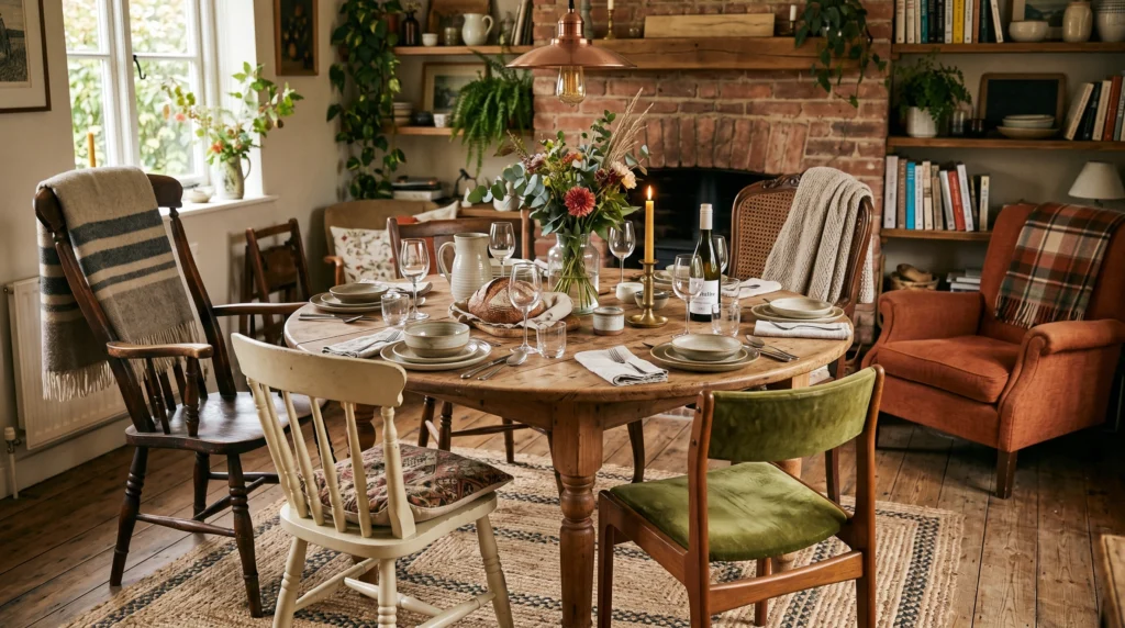 Round Table with Mixed Seating