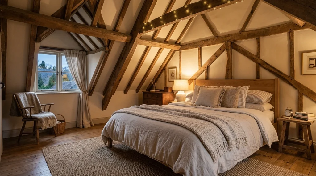 Exposed Beams for Rustic Character