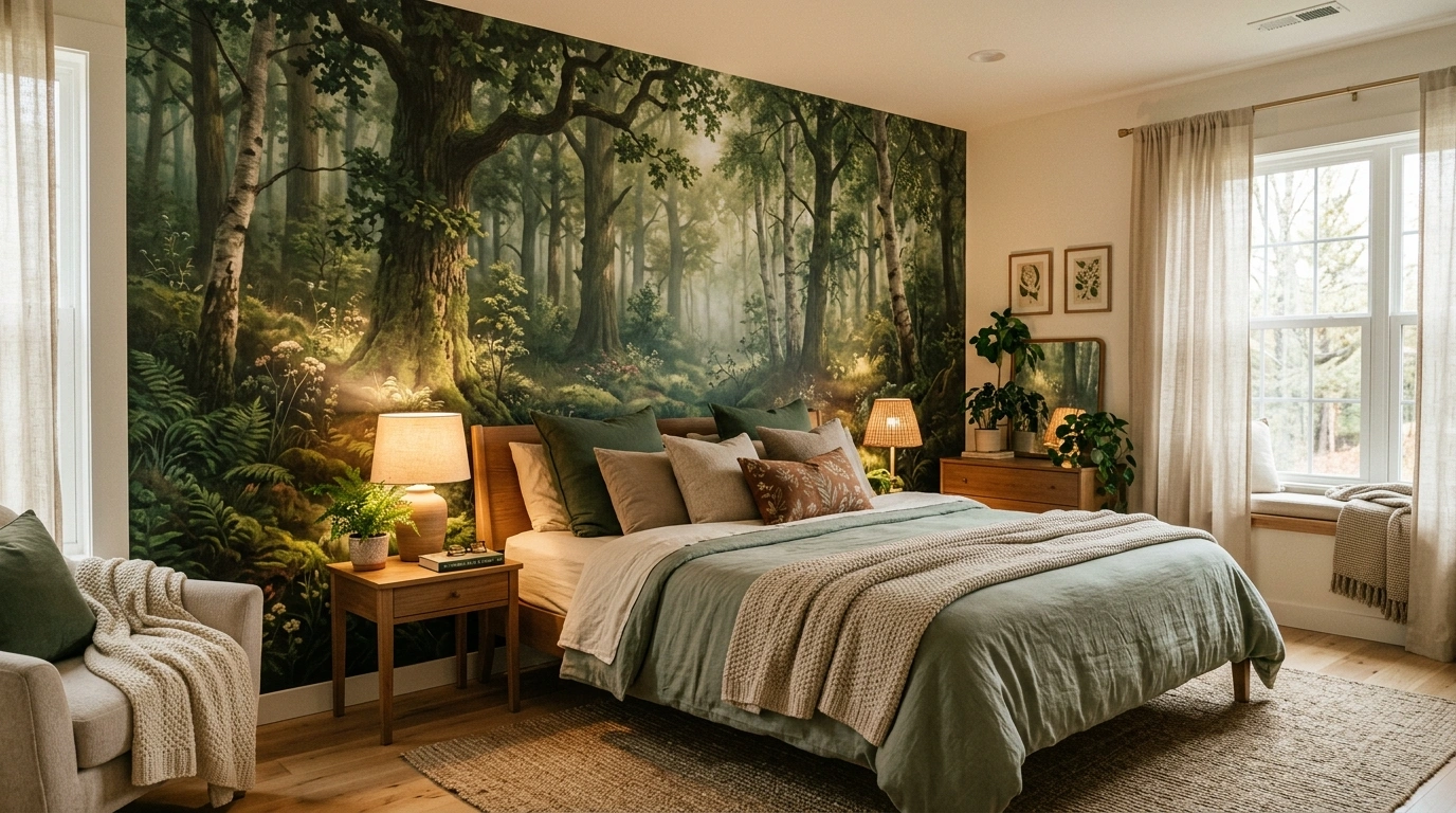 20 Beautiful Bedroom Wallpaper Ideas (Floral, Dark & Minimalist) | Cozy & Stylish Home Decor