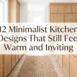 12 Minimalist Kitchen Designs That Still Feel Warm and Inviting
